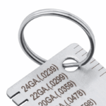 2PCS Thickness Gage Sheet Metal Gauge Measuring Tool Wire Gauge Stainless Steel - Image 18