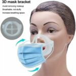 3D Face Mask Bracket Mouth Separate Inner Stand Holder Breathing Space Frame - Image 5
