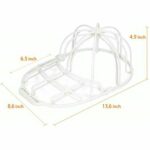 3 Pack Hat Washer Baseball Cap Cleaner Machine Washing Cage Holder Frame Net New - Image 5