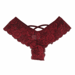 4 Pack Women Sexy Lace Underwear Lingerie Panties G-String Brief Thong Plus Size - Image 13