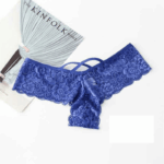 4 Pack Women Sexy Lace Underwear Lingerie Panties G-String Brief Thong Plus Size - Image 14