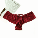 4 Pack Women Sexy Lace Underwear Lingerie Panties G-String Brief Thong Plus Size - Image 17