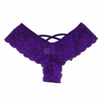 4 Pack Women Sexy Lace Underwear Lingerie Panties G-String Brief Thong Plus Size - Image 19