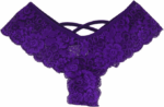 4 Pack Women Sexy Lace Underwear Lingerie Panties G-String Brief Thong Plus Size - Image 11