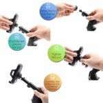 360�� Universal Mount Holder Car Stand Windshield For Mobile Cell Phone GPS - Image 5