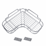 Shower Caddy Shelf Bathroom Corner Bath Storage Holder Organizer Triangular Rack - Image 4