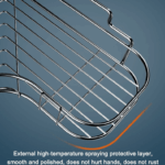 Shower Caddy Shelf Bathroom Corner Bath Storage Holder Organizer Triangular Rack - Image 8