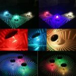 Outdoor Solar LED Floating Light Garden Pond Pool Lamp Rotating RGB Color Change - Image 13
