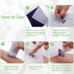 Tattoo Transfer Paper Stencil Carbon Thermal Tracing Hectograph Supplies Sheets - Image 21