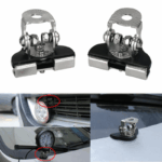 2PCS Pillar Hood Led Work Light Bar Mount Bracket Clamp Holder Offroad Universal - Image 14