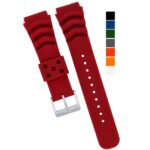 18mm 20mm 22mm Soft Silicone Watch Band Divers Replacement Strap Quick Release - Image 19