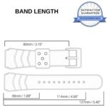 18mm 20mm 22mm Soft Silicone Watch Band Divers Replacement Strap Quick Release - Image 12