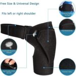Shoulder Brace Support Compression Sleeve Torn Rotator Cuff AC Joint Pain Relief - Image 9