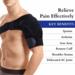 Shoulder Brace Support Compression Sleeve Torn Rotator Cuff AC Joint Pain Relief - Image 19
