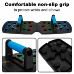 28 in 1 Push Up Rack Board System Fitness Workout Train Home Gym Exercise Stands - Image 13