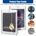 30 Pack Magnetic Trading Sports Card Holders 35pt One-Touch Hard UV Protection - Image 6