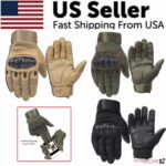Tactical Motorcycle Motocross Full Finger Gloves Motorbike Riding Racing Mittens - Image 4