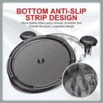 Large Chicken Shredder Tool Twist Meat Shredding Grinder Handles Non-Slip No BPA - Image 10