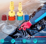 R1234YF to R134A Quick Coupler Adapter Fits Car A/C High Low Side Conversion Kit - Image 8