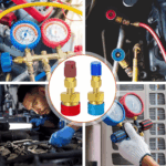 R1234YF to R134A Quick Coupler Adapter Fits Car A/C High Low Side Conversion Kit - Image 10