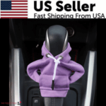 Car Gear Shift Cover Mini Hoodie Gear Shift Cover for Car Shifter Interior Trim - Image 2