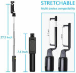 Selfie Stick Tripod Remote Desktop Stand Cell Phone Holder For iPhone Samsung US - Image 9