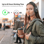 Trucker Bluetooth 5.2 Wireless Headset With Noise Cancelling Mic For Phones PC - Image 7