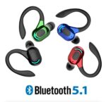New Bluetooth 5.1 Headset Wireless Earbuds Earphones Stereo Headphones Ear Hook - Image 5