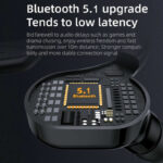 New Bluetooth 5.1 Headset Wireless Earbuds Earphones Stereo Headphones Ear Hook - Image 11