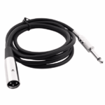 XLR 3-Pin Male To 1/4" Plug TS Microphone Mono Cable Unbalanced Shielded Audio - Image 19