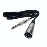 XLR 3-Pin Male To 1/4" Plug TS Microphone Mono Cable Unbalanced Shielded Audio - Image 7
