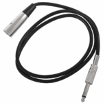 XLR 3-Pin Male To 1/4" Plug TS Microphone Mono Cable Unbalanced Shielded Audio - Image 9