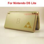 Replacement Housing for Nintendo DS Lite Glass Lens Shell Gold Zelda Triforce - Image 5