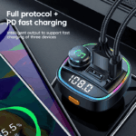 Bluetooth 5.0 Car Wireless FM Transmitter Adapter USB PD Charger AUX Hands-Free - Image 18
