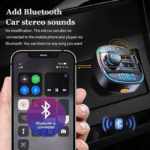 Bluetooth 5.0 Car Wireless FM Transmitter Adapter USB PD Charger AUX Hands-Free - Image 10