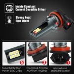 9005 9006 LED Headlights Kit Combo Bulbs 8000K High Low Beam Super White Bright - Image 2