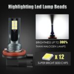 9005 9006 LED Headlights Kit Combo Bulbs 8000K High Low Beam Super White Bright - Image 12