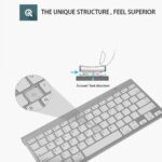 Mini Wireless Keyboard And Mouse Set Waterproof 2.4G For Mac Apple PC Computer - Image 7