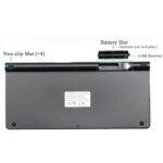 Mini Wireless Keyboard And Mouse Set Waterproof 2.4G For Mac Apple PC Computer - Image 11