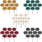 50 Metal Polishing Buffing Wheel Burr Kit Rotary Tool Accessories Set For Dremel - Image 11