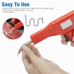 500PCS Hot Stapler Staples Repair Kit For Plastic Welder Gun Car Bumper Fender - Image 6