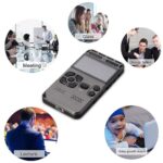 64GB Rechargeable LCD Digital Audio Sound Voice Recorder Dictaphone MP3 Player - Image 11