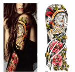 5Pcs Large Temporary Body Art Arm Tattoo Sticker Sleeve Man Women Waterproof USA - Image 16