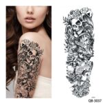 5Pcs Large Temporary Body Art Arm Tattoo Sticker Sleeve Man Women Waterproof USA - Image 15
