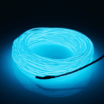 Neon LED Light Glow EL Wire String Strip Rope Tube Decor Car Party + Controller - Image 9