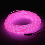 Neon LED Light Glow EL Wire String Strip Rope Tube Decor Car Party + Controller - Image 11