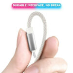 3 in 1 LED Fast Charging Cable Adapter For iPhone Micro USB Type C Charger Cord - Image 9