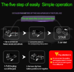 20000mAh Car Jump Starter Booster Jumper Box Power Bank Battery Charger Portable - Image 8