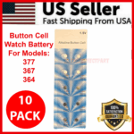10 x OEM SPEC 377 376 364 363 WATCH BATTERY SR626SW SR626W Silver Oxide Battery - Image 12