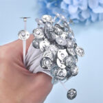 Candle Wicks 6 Inch Cotton Core Candle Making Supplies Pre Tabbed 100PCS New - Image 9